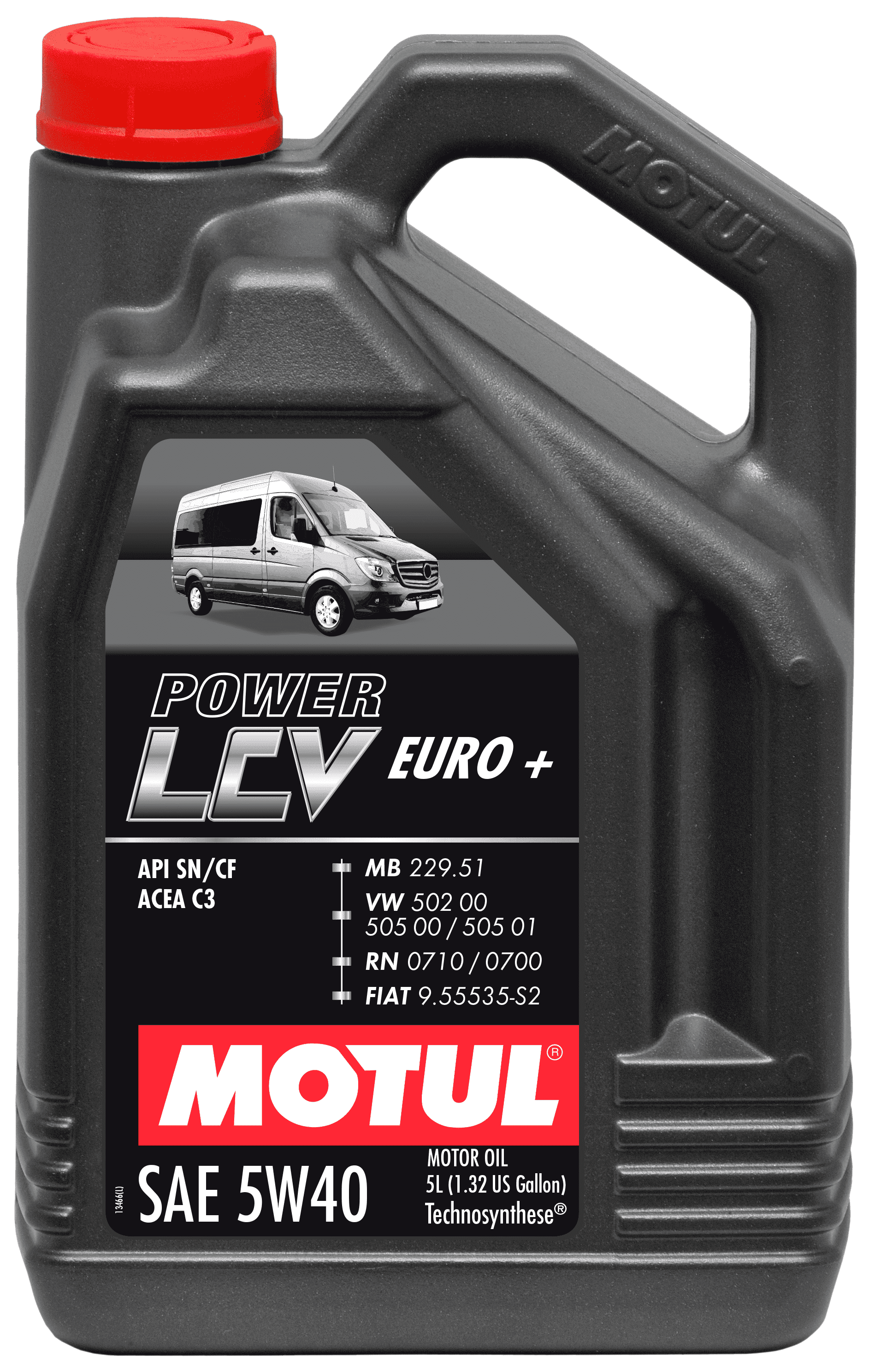 Моторное масло Motul POWER LCV EURO+ 5W-40, 5л